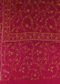 カシミール刺繍ショール（シルクパシュミナ）