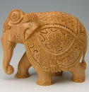 木彫りの象さん・コーン2（3インチ）